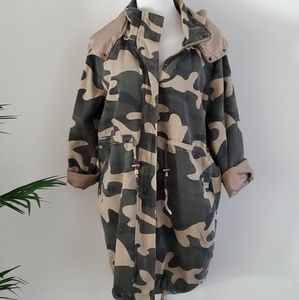 Brand New Hooded Brigade Camo Jacket